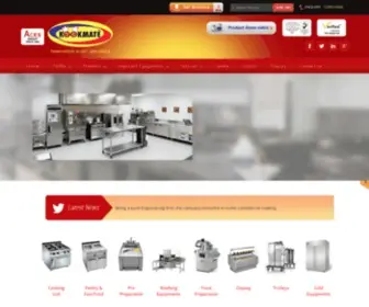 Kookmate.com(Commercial Kitchen Equipment Manufacturer In Chennai) Screenshot