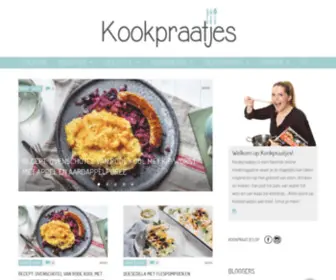 Kookpraatjes.nl(Kookpraatjes) Screenshot