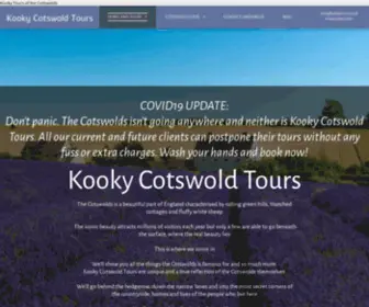 Kookycotswoldtours.com(Unique private tailor made Cotswold tours) Screenshot