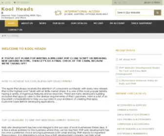 Kool-Heads.com(Kool Heads) Screenshot