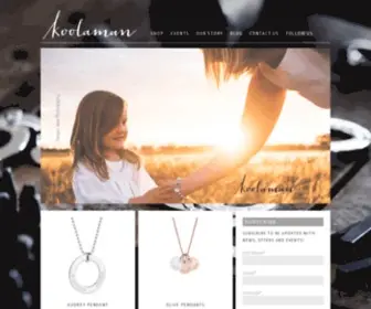 Koolaman.com.au(Personalised Hand Stamped Jewellery) Screenshot
