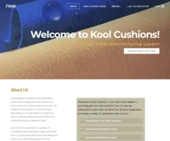 Koolcushions.com(Kool Cushions) Screenshot