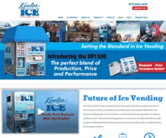 Koolerice.com(Kooler Ice Vending Machines) Screenshot