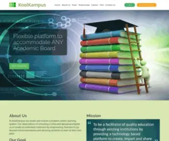 Koolkampus.co.in(A Cloud Based Education Platform) Screenshot