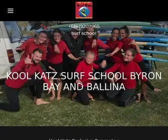 Koolkatzsurf.com(Kool Katz Surf School) Screenshot