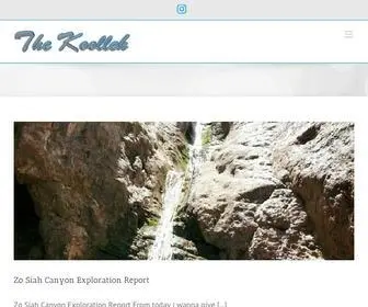 Koolleh.com(Iranian travelogue) Screenshot