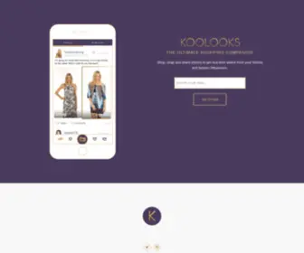 Koolooks.com(The Ultimate Shopping Companion) Screenshot