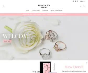 Kooloola.com(Jewelry Store) Screenshot