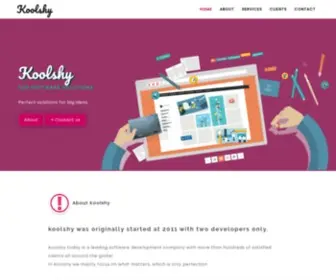 Koolshy.com(Koolshy for software solutions) Screenshot