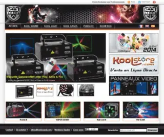 Koolsound.com(Sonorisation et éclairage) Screenshot