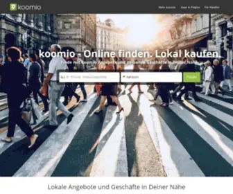 Koomio.com(Online finden) Screenshot