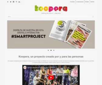 Koopera.org(Innovación Social y Ambiental) Screenshot