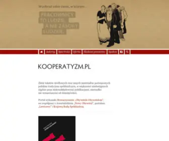 Kooperatyzm.pl(Kooperatyzm) Screenshot