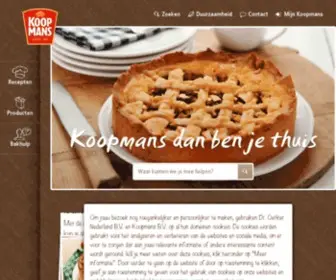 Koopmans.com(Dan ben je thuis) Screenshot