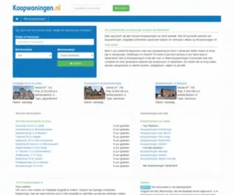Koopwoningen.nl(Zoek uw huis te koop) Screenshot