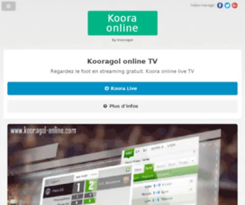 Kooragol-Online.com(KOORA ONLINE TV LIVE) Screenshot