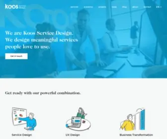 Koosservicedesign.com(Koos Service Design) Screenshot