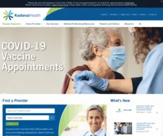 Kootenaihealth.org(Coeur d`Alene) Screenshot