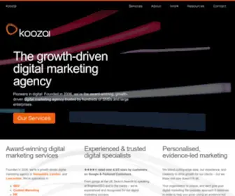 Koozai.com(Growth Driven Digital Marketing Agency In Southampton) Screenshot