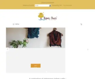 Kopaipaar.com(Buy Handicrafts Online) Screenshot