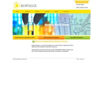 Kopalle.in(Amlodipine Intermediates) Screenshot