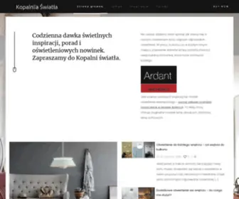 Kopalniaswiatla.pl(Kopalnia Światła) Screenshot