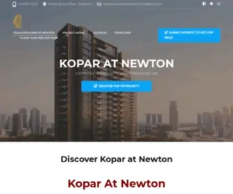 Koparatnewton-Official.com(Kopar At Newton By CEL Developement) Screenshot