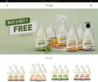 Koparoclean.com(Koparo Clean) Screenshot