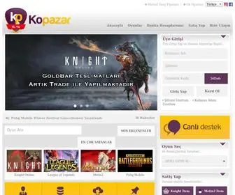 Kopazar.com(Türkiye'nin Lider E) Screenshot