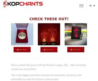 Kopchants.com(Back On Our Perch) Screenshot