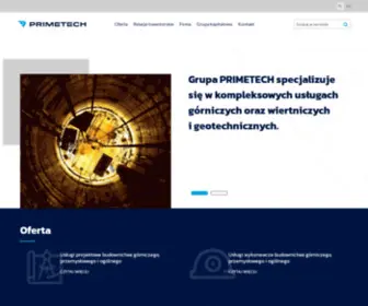 Kopex.com.pl(Ciągły rozwój poszczególnych usług wchodzących w skład oferty Grupy KOPEX pozwala na) Screenshot