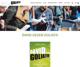 Kopfschlaegtkapital.com(David gegen Goliath) Screenshot