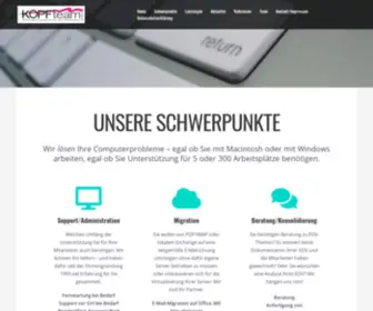 Kopfteam.de(KOPFteam GmbH) Screenshot