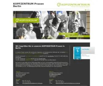 KopfZentrum-Berlin.com(KopfZentrum Berlin) Screenshot