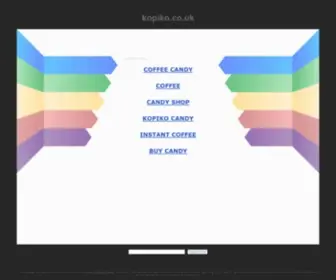 Kopiko.co.uk(kopiko) Screenshot