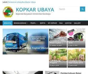 Kopkarubaya.com(Koperasi Karyawan Universitas Surabaya) Screenshot