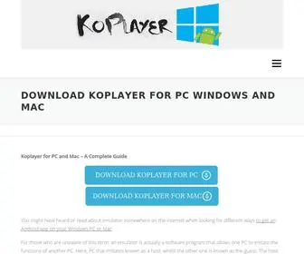 Koplayerpc.com(Official website. download koplayer (android emulator)) Screenshot