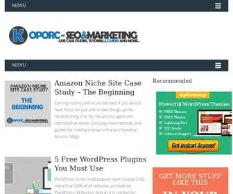 Koporc.com(Internet and SEO marketing blog) Screenshot