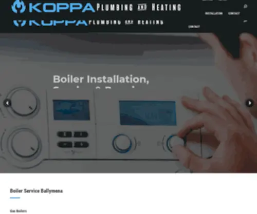 Koppaplumbing.co.uk(New Boiler) Screenshot