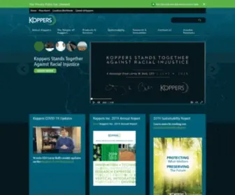 Koppers.com(Koppers inc) Screenshot