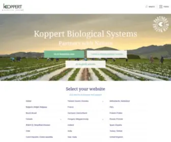 Koppert.com(Koppert Biological Systems) Screenshot