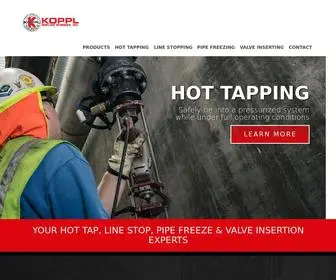 Koppl.com(Koppl Pipeline Services) Screenshot