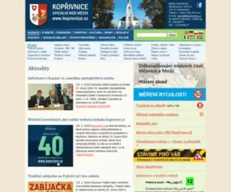 Koprivnice.cz(Aktuality) Screenshot