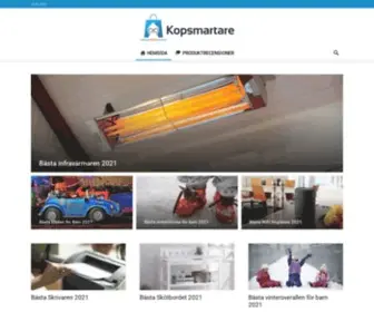 Kopsmartare.com(Hemsida) Screenshot