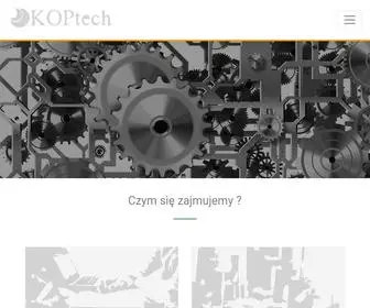 Koptech.pl(Maszyny przemysłowe) Screenshot