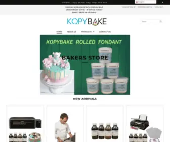 Kopybake.com(Icing Sheets) Screenshot