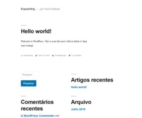 Kopywriting.com.br(Kopywriting) Screenshot