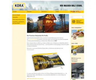 Kora-Holzschutz.de(KORA Holzschutz) Screenshot