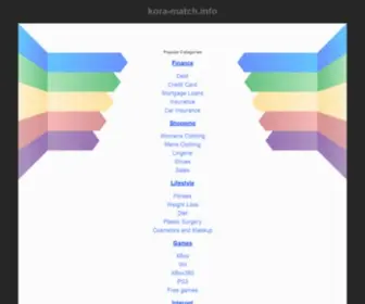 Kora-Match.info(Kora Match info) Screenshot