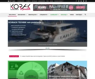 Korak.com.hr(Časopis) Screenshot